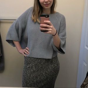 Free People Boxy Knit Sweater